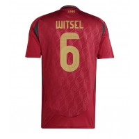 Camiseta Bélgica Axel Witsel #6 Primera Equipación Eurocopa 2024 manga corta